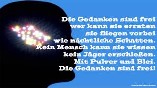 Die Gedanken sind Frei [upl. by Mide]