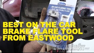 How To Flare Brake Lines on the Car [upl. by Eiraminot]