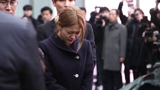 Funeral Procession of Shinees Jonghyun with Shinees Member escort him to final resting place [upl. by Landis]