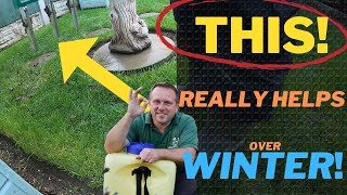 Aerate YOUR Lawn NOW For A Better Winter Result [upl. by Eikcaj]