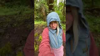 slug patrol solofemaletraveler hiking camping olympicnationalpark [upl. by Richey]