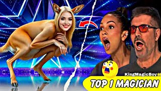 Sacred Rianas Unbelievable Magic Stunts Judges and Leaves Audience  Britains Got Talent 2024agt [upl. by Aremaj]