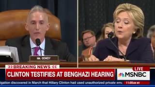 Trey Gowdy Goes In On Hillary Clinton At Benghazi Hearing [upl. by Nwahsak]