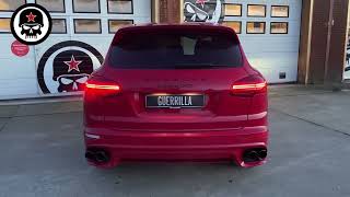 Porsche Cayenne GTS with Guerrilla Exhaust [upl. by Jed688]