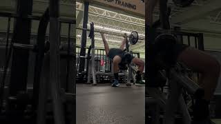 A new PR 205lbs on the incline for 10 [upl. by Haisa]