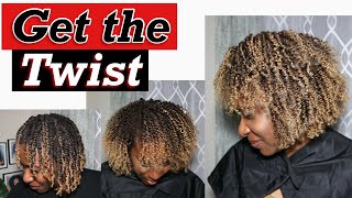 TWIST OUT Natural Hair [upl. by Imim]