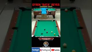 EFREN quotBATAquot REYES LEGENDARY SHOTS ryanarizala efrenreyes pool billiards shorts [upl. by Kelsy]