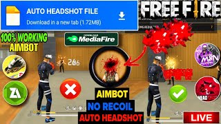 OB46  Auto headshot config file free fire aimbotaimlock  Headshot config file free fire max [upl. by Ribble]