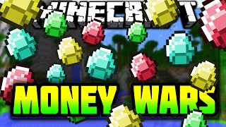 CONSTANTLY ATTACKED  Minecraft 19 MONEY WARS 4 [upl. by Jacqueline]