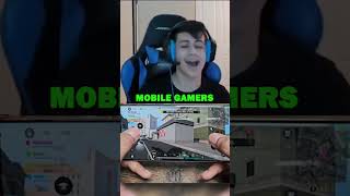 PC gamers vs mobile gamers reality 🌚 [upl. by Royall]