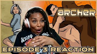 DIVERSITY HIRE  ARCHER SEASON 1 EPISODE 3 REACTION [upl. by Natascha]