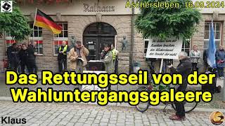 Das Rettungsseil von der Wahluntergangsgaleere  Klaus [upl. by Hiller499]