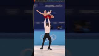 Figure skating Aleksandra BOIKOVA  Dmitrii KOZLOVSKII Łyżwiarstwo figurowe IO PEKIN2022 shorts [upl. by Domel]