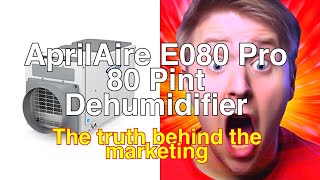 AprilAire E080 Pro 80 Pint Dehumidifier Review Is It Worth the Hype [upl. by Anihsak]