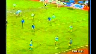 1988 March 16 Werder Bremen West Germany 1Verona Italy 1 UEFA Cupavi [upl. by Orvan]