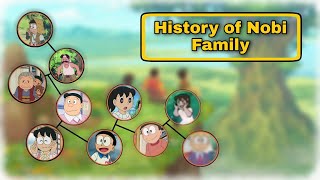 Nobitas all family members  nobita s family tree  history of nobita family [upl. by Aivalf]