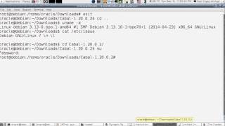 Haskell Programming Tutorial1 Installing the compiler on stable Debian Linux Arabic Version [upl. by Reynard]