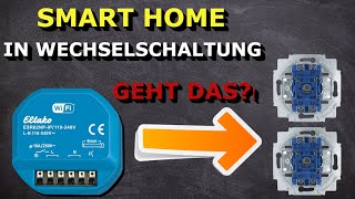 Universal DIMMER in Wechselschaltung nachrüsten GEHT DAS Smart Home Eltako IP62 EUD62NPN Anleitung [upl. by Mendelson]