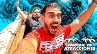 PARQUE DE ATRACCIONES DE MADRID 2024  Vlog Julio [upl. by Shell715]