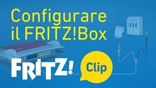 FRITZ Clip – Configurare il FRITZBox in 5 minuti [upl. by Kutchins]