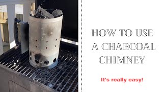 HOW TO USE A CHARCOAL CHIMNEY ON A BBQ  jumbuck bunnings char  Inspiring Simple [upl. by Rodina]