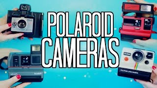 Vintage Polaroid Cameras My Collection How to  Where to Find [upl. by Nallac393]