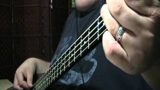 Steve Miller Band Jet Airliner Bass Cover [upl. by Arbmahs]