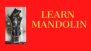 Mandolin Lesson Texas Style G Breakdown Progression [upl. by Yanehs]