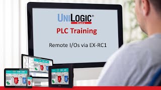 PLC Training Remote IOs via EXRC1  UniLogic for UniStream by Unitronics [upl. by Ia]