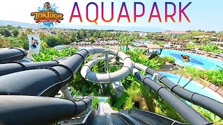 Tortuga Pirate Island Theme amp Water Park in Kuşadası Türkiye 🇹🇷 [upl. by Cowan]