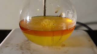 ChemPlayer ReuploadPreparation of crude benzyl cyanide from benzyl chloride [upl. by Pomona944]