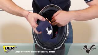 ARAI TUTORIAL  Gli interni del nostro casco [upl. by Christoper]