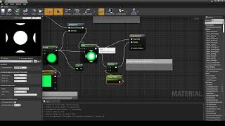 Unreal Engine  How to make emissive UI material 2 [upl. by Assirrak]