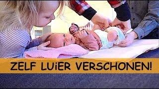 KiNDEREN GAAN BABY VERSCHONEN 😍👶🙈🍼🚼  kraamweek dag 5  Bellinga Vlog 914 [upl. by Borek]