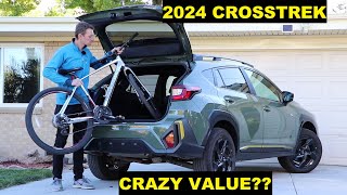 Heres Why the Subaru Crosstrek is a Crazy Bargain  2024 Subaru Crosstrek Review [upl. by Gusta]