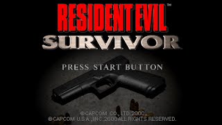 PSX Longplay  Resident Evil Survivor OLD RECORDING [upl. by Ainek]