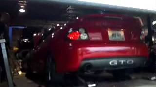 06 GTO LS2 Dyno Advanced Induction Cam w Bolt Ons [upl. by Oemor]