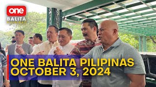 ONE BALITA PILIPINAS  OCTOBER 3 2024 [upl. by Ahsiym318]