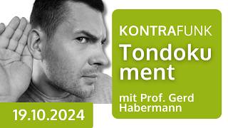 Tondokument Prof Gerd Habermann – Canceln unterhaken verbieten [upl. by Arbas129]