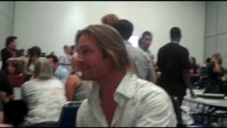 LOST at Comic Con 2009 Josh Holloway Interview [upl. by Nosak]