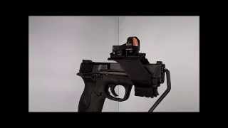 Red Dot Sight Mount Smith amp Wesson MampP Burris Fastfire [upl. by Sineray]