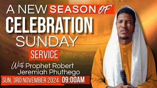 03112024  Prophet Robert Jeremiah Phuthego Ministries RJP Live Sunday Service HappySunday [upl. by Ramsdell]