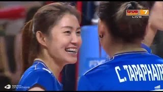 ไทย  เยอรมัน วอลเลย์บอล WGP 2014 382014 [upl. by Euqinobe889]