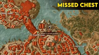 Many Players Missed This Secret Hidden Chest in Novigrad  Witcher 3 [upl. by Nariko139]