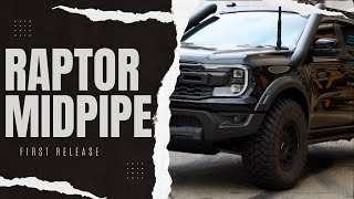 FIRST EVER Next Gen Raptor Ranger Mid Pipe Exhaust Upgrade [upl. by Mikiso]