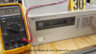 Hewlett Packard 6623A Power Supply 54470 [upl. by Stalker563]