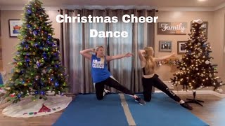 EASY CHEER DANCE  CHRISTMAS THEME [upl. by Itisahc995]