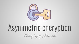 Asymmetric Encryption  Simply explained [upl. by Ennalorac901]