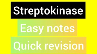 STREPTOKINASE [upl. by Seta]