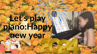 quotHappy New Yearquot piano [upl. by Upali]